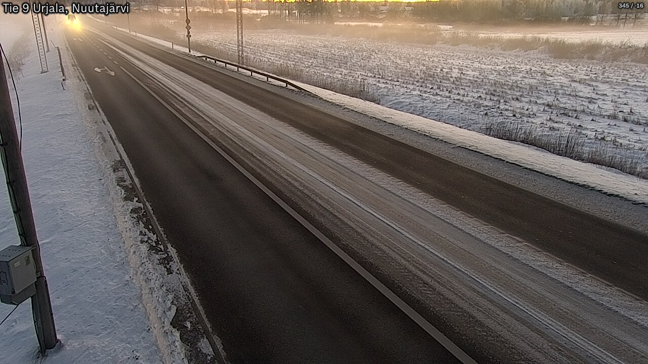 Kelikamerat Kuva Tie 9 Urjala, Nuutajärvi, Urjala, Pirkanmaa