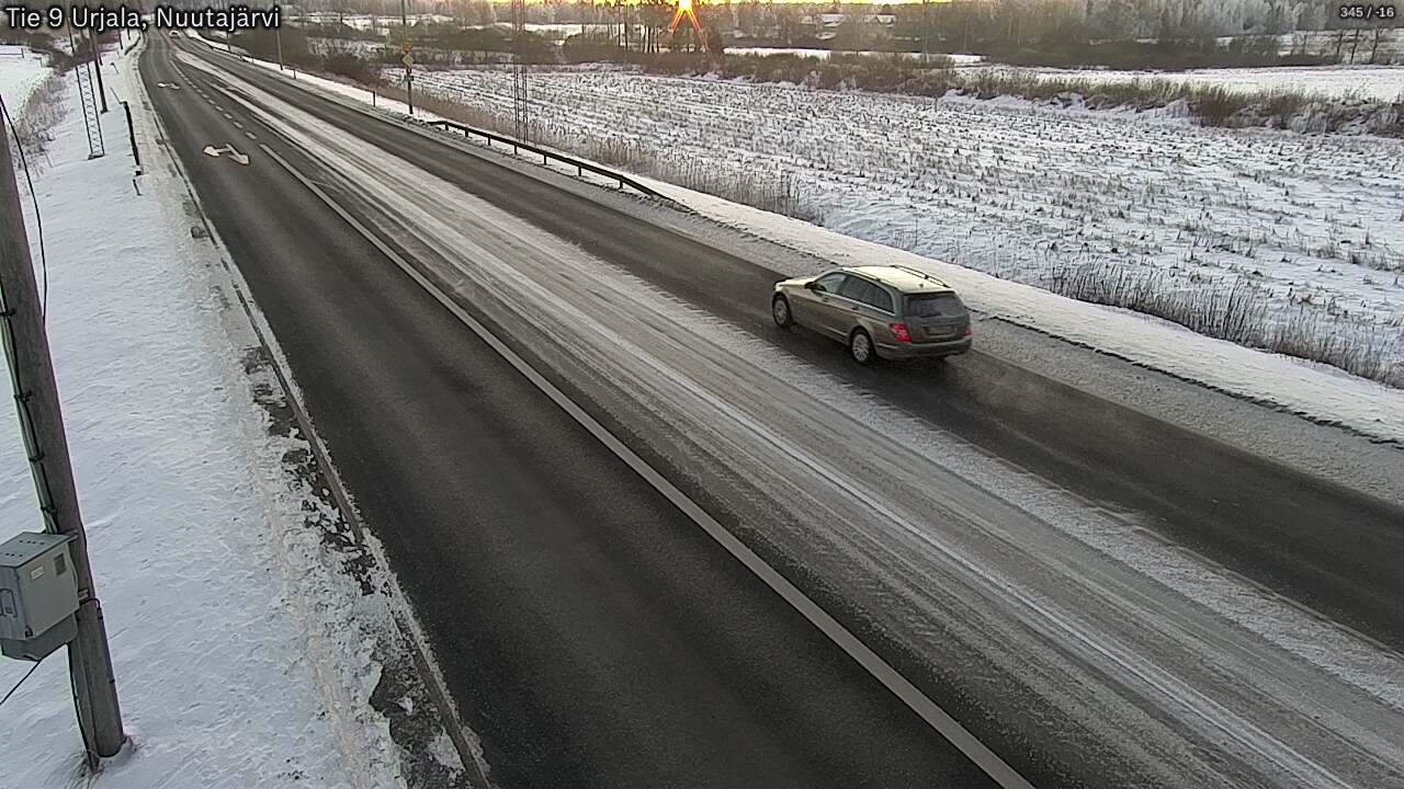 Kelikamerat Kuva Tie 9 Urjala, Nuutajärvi, Urjala, Pirkanmaa