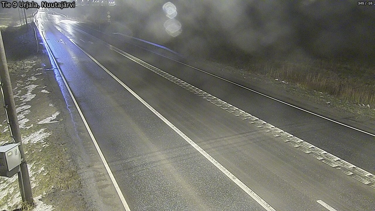 Weather Camera Image Road 9 Urjala, Nuutajärvi, Urjala, Pirkanmaa