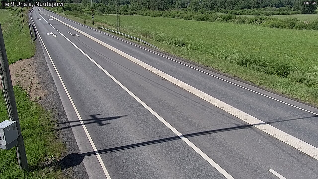 Kelikamerat Kuva Tie 9 Urjala, Nuutajärvi, Urjala, Pirkanmaa