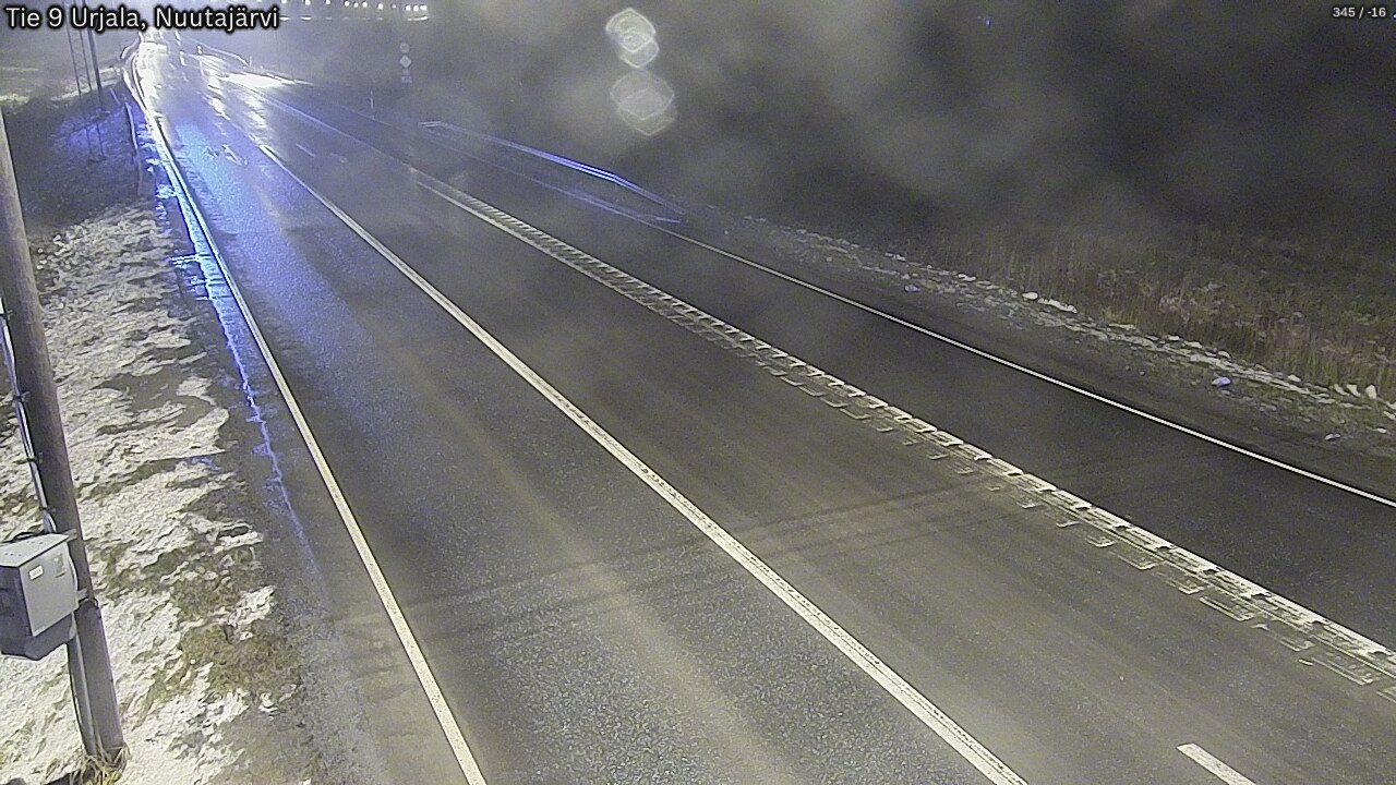 Weather Camera Image Road 9 Urjala, Nuutajärvi, Urjala, Pirkanmaa