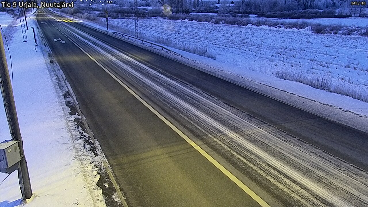 Kelikamerat Kuva Tie 9 Urjala, Nuutajärvi, Urjala, Pirkanmaa