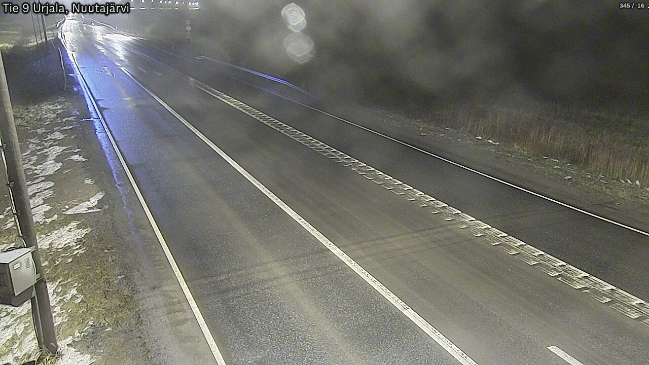 Weather Camera Image Road 9 Urjala, Nuutajärvi, Urjala, Pirkanmaa
