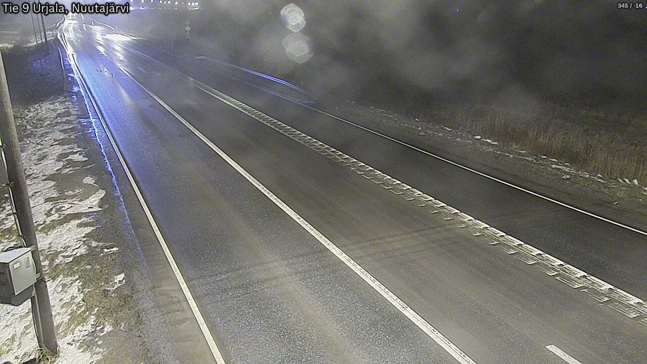 Weather Camera Image Road 9 Urjala, Nuutajärvi, Urjala, Pirkanmaa
