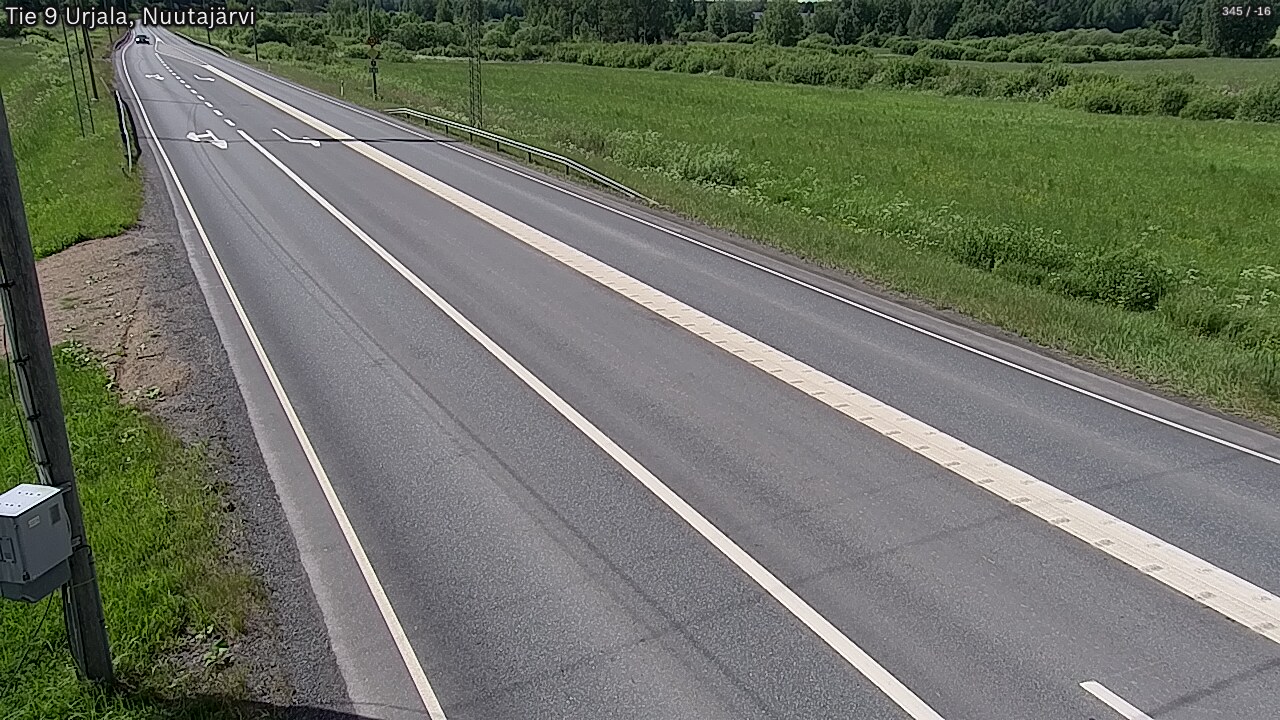 Kelikamerat Kuva Tie 9 Urjala, Nuutajärvi, Urjala, Pirkanmaa
