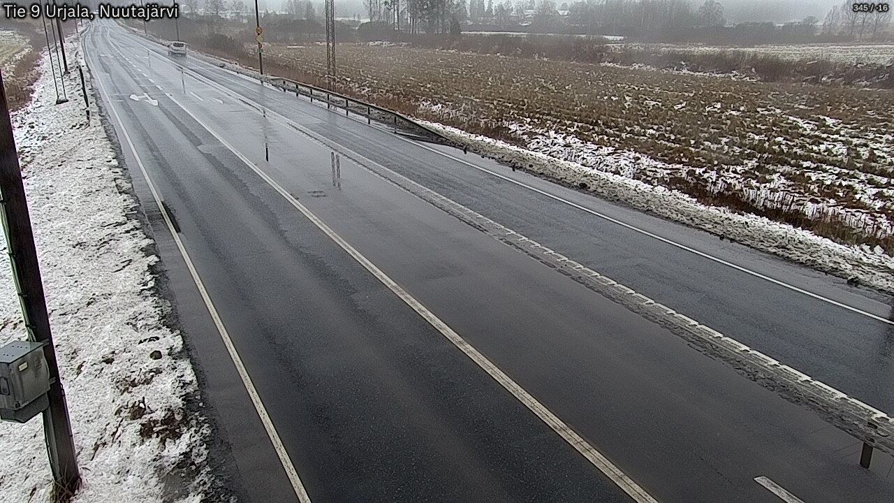 Weather Camera Image Road 9 Urjala, Nuutajärvi, Urjala, Pirkanmaa