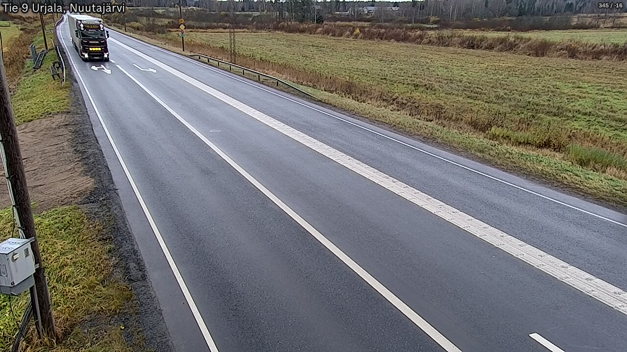 Kelikamerat Kuva Tie 9 Urjala, Nuutajärvi, Urjala, Pirkanmaa