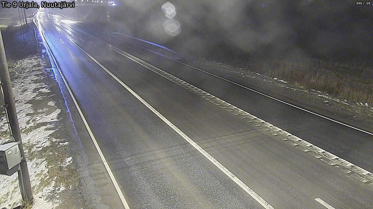 Weather Camera Image Road 9 Urjala, Nuutajärvi, Urjala, Pirkanmaa