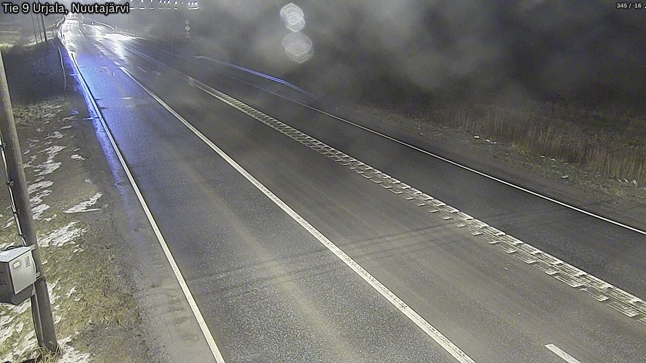 Weather Camera Image Road 9 Urjala, Nuutajärvi, Urjala, Pirkanmaa