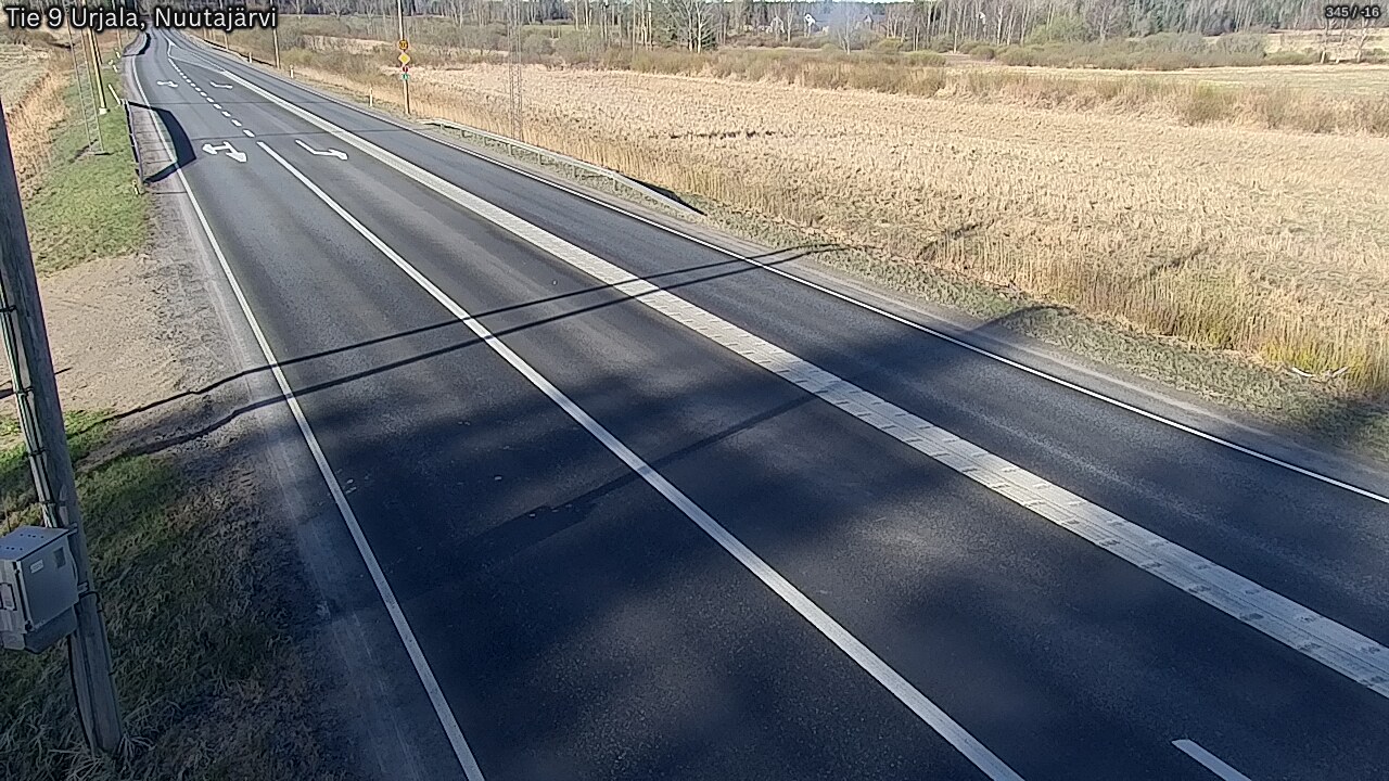 Kelikamerat Kuva Tie 9 Urjala, Nuutajärvi, Urjala, Pirkanmaa