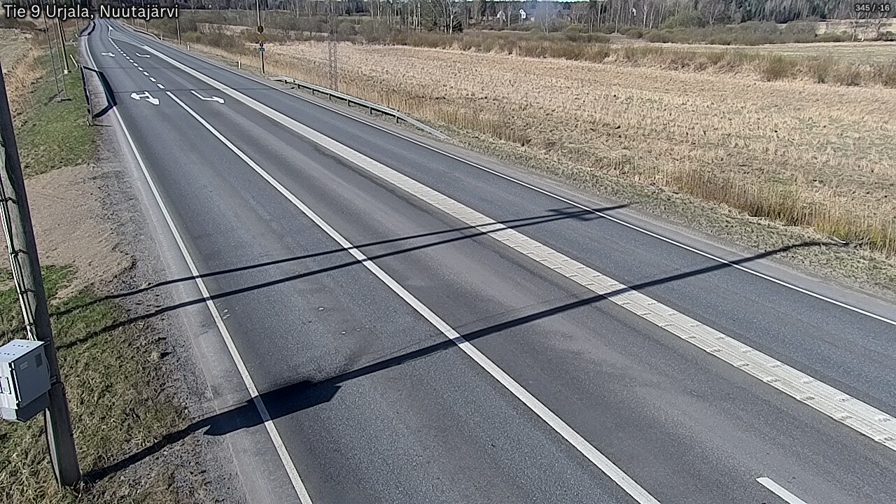 Kelikamerat Kuva Tie 9 Urjala, Nuutajärvi, Urjala, Pirkanmaa