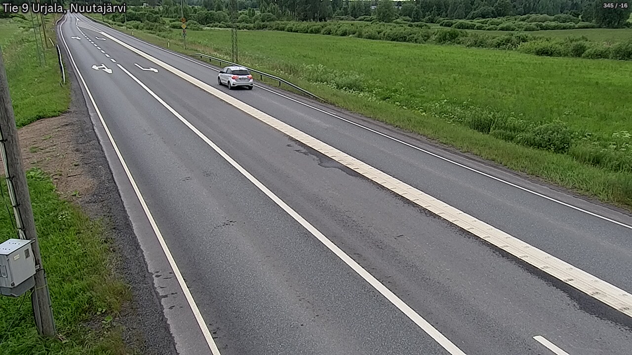 Kelikamerat Kuva Tie 9 Urjala, Nuutajärvi, Urjala, Pirkanmaa