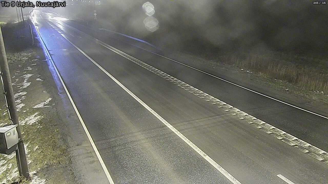 Weather Camera Image Road 9 Urjala, Nuutajärvi, Urjala, Pirkanmaa