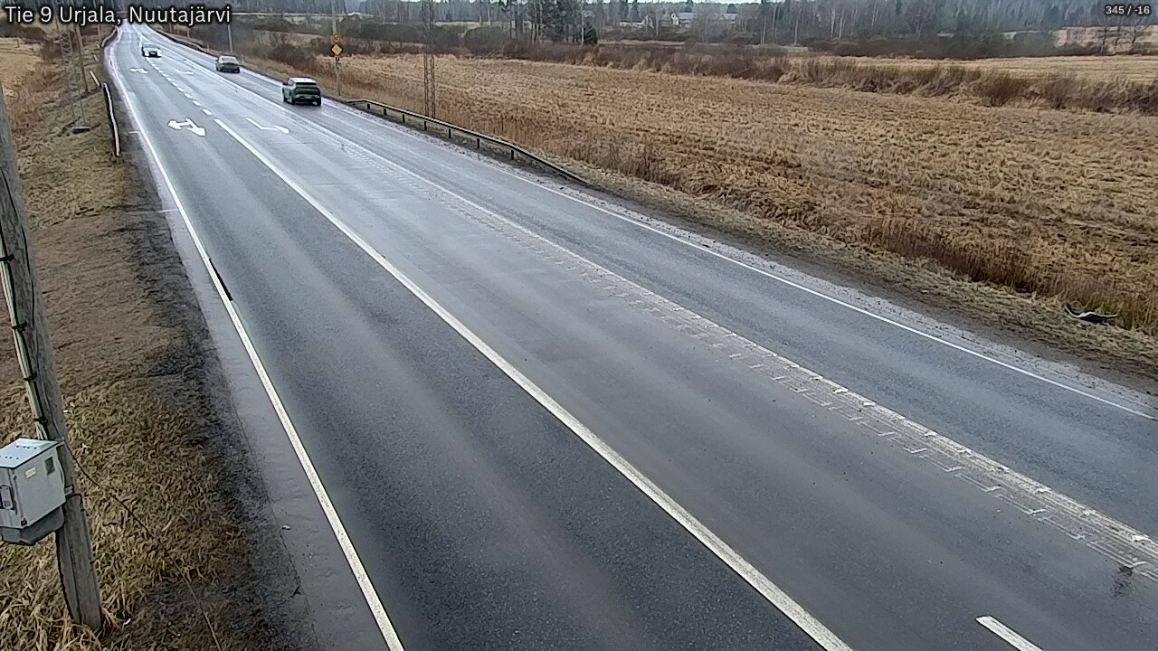 Kelikamerat Kuva Tie 9 Urjala, Nuutajärvi, Urjala, Pirkanmaa