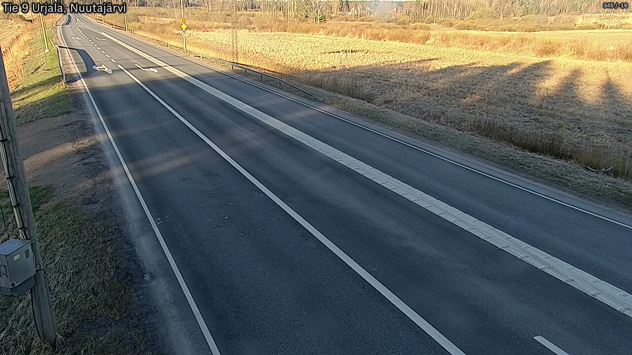 Kelikamerat Kuva Tie 9 Urjala, Nuutajärvi, Urjala, Pirkanmaa