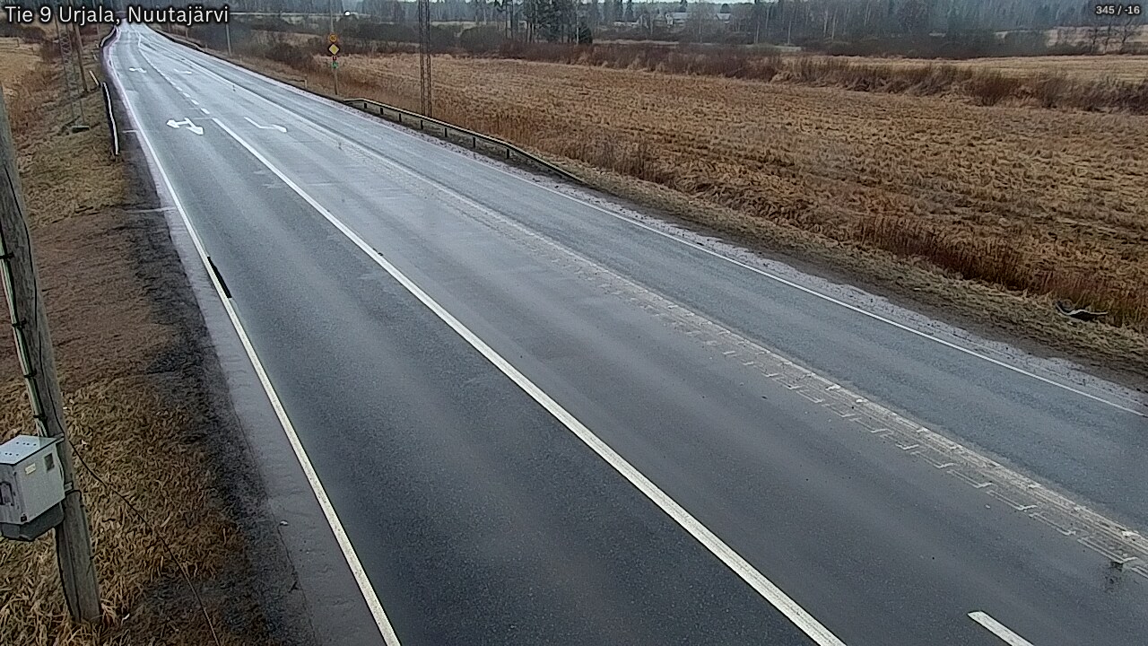 Kelikamerat Kuva Tie 9 Urjala, Nuutajärvi, Urjala, Pirkanmaa