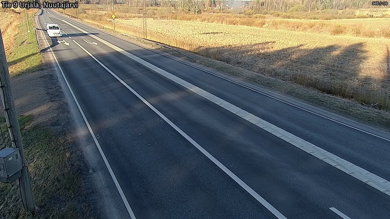 Kelikamerat Kuva Tie 9 Urjala, Nuutajärvi, Urjala, Pirkanmaa