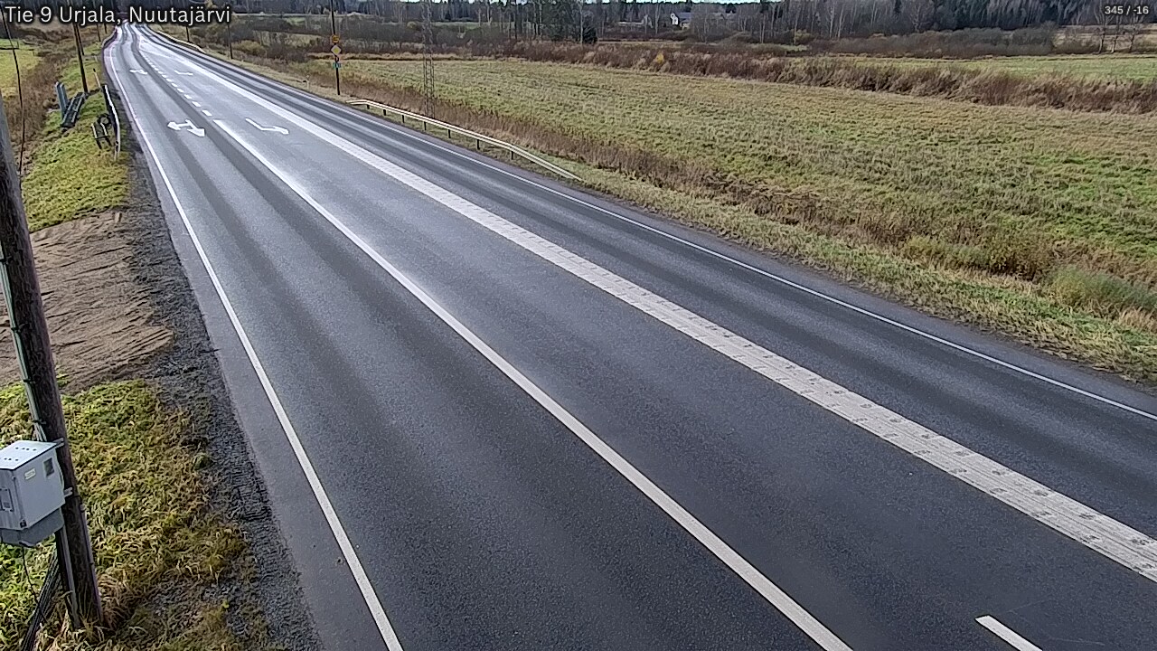 Kelikamerat Kuva Tie 9 Urjala, Nuutajärvi, Urjala, Pirkanmaa