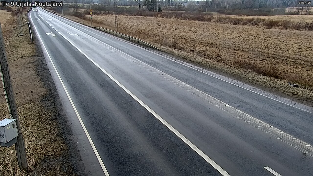 Weather Camera Image Road 9 Urjala, Nuutajärvi, Urjala, Pirkanmaa