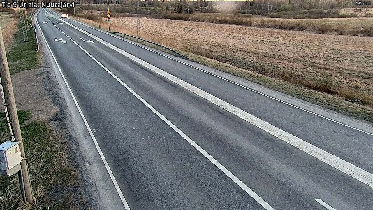 Kelikamerat Kuva Tie 9 Urjala, Nuutajärvi, Urjala, Pirkanmaa