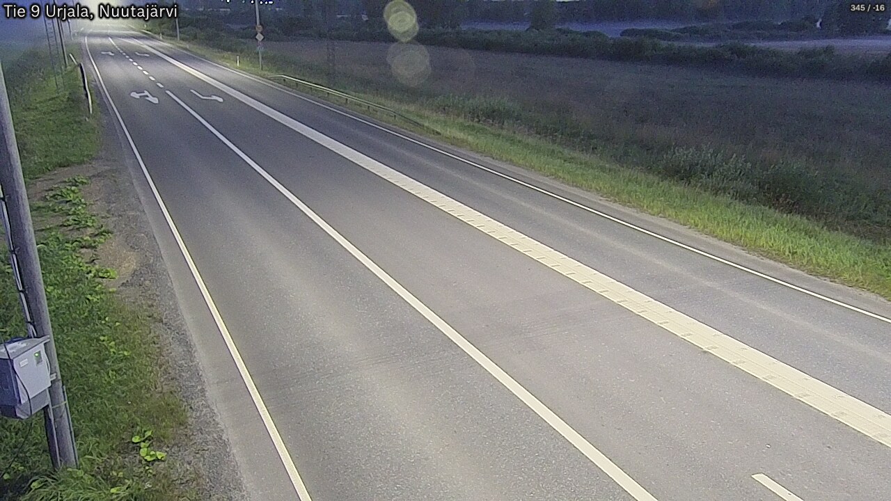 Kelikamerat Kuva Tie 9 Urjala, Nuutajärvi, Urjala, Pirkanmaa