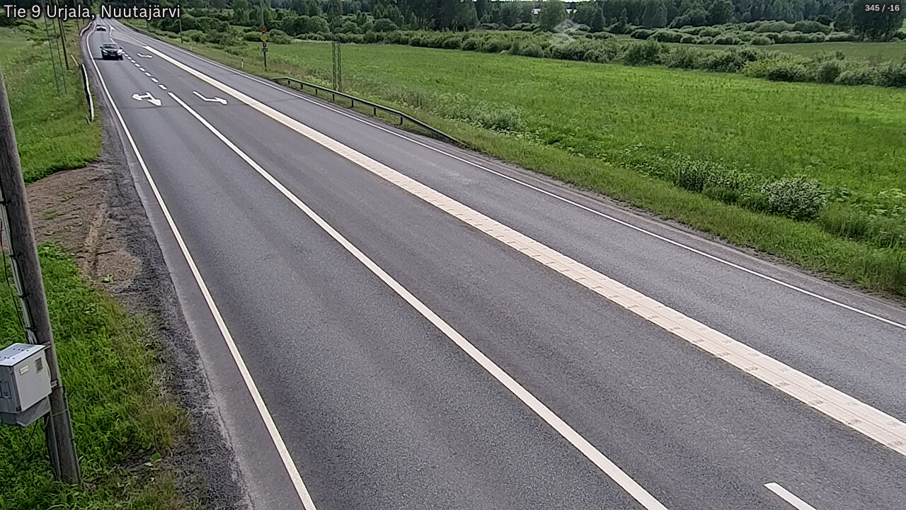 Kelikamerat Kuva Tie 9 Urjala, Nuutajärvi, Urjala, Pirkanmaa