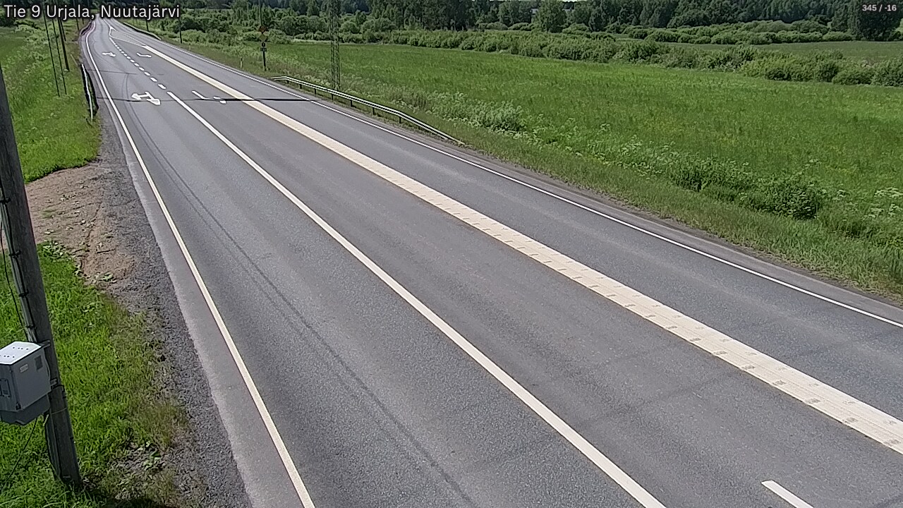 Kelikamerat Kuva Tie 9 Urjala, Nuutajärvi, Urjala, Pirkanmaa