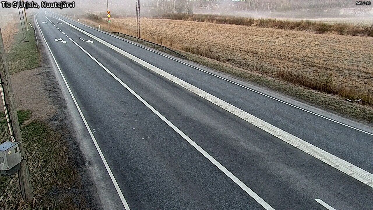 Kelikamerat Kuva Tie 9 Urjala, Nuutajärvi, Urjala, Pirkanmaa