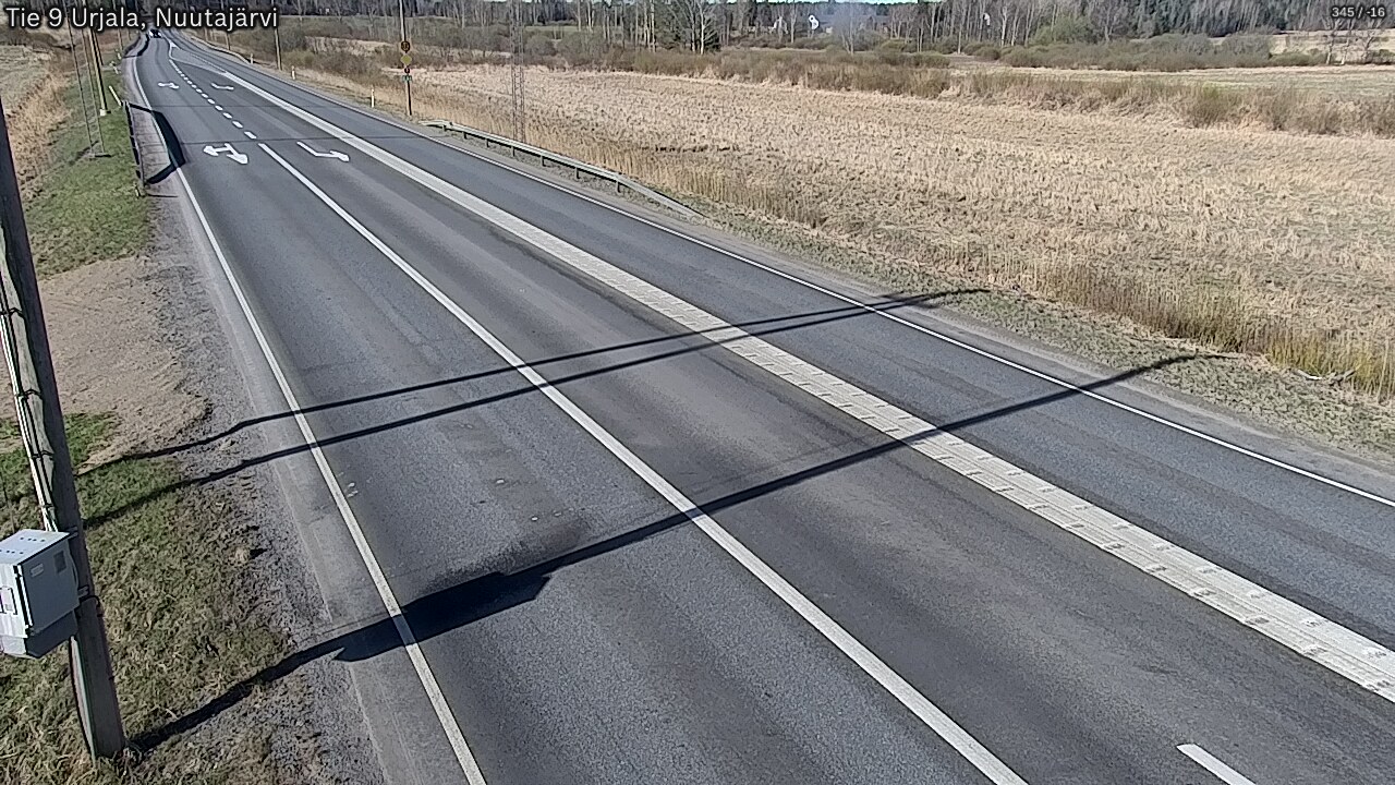 Kelikamerat Kuva Tie 9 Urjala, Nuutajärvi, Urjala, Pirkanmaa