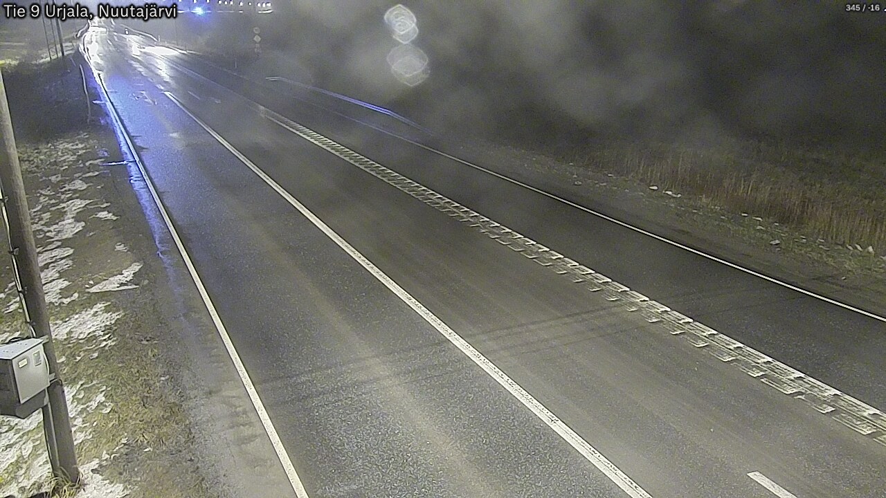 Weather Camera Image Road 9 Urjala, Nuutajärvi, Urjala, Pirkanmaa