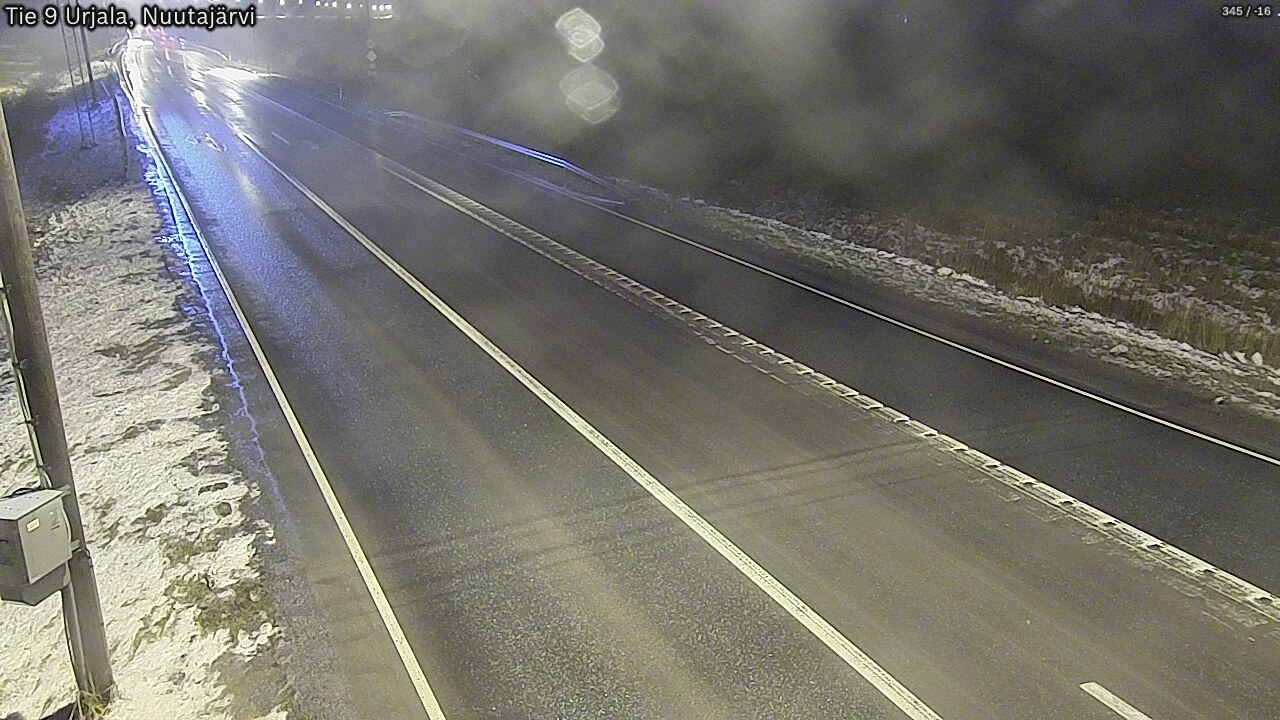 Weather Camera Image Road 9 Urjala, Nuutajärvi, Urjala, Pirkanmaa