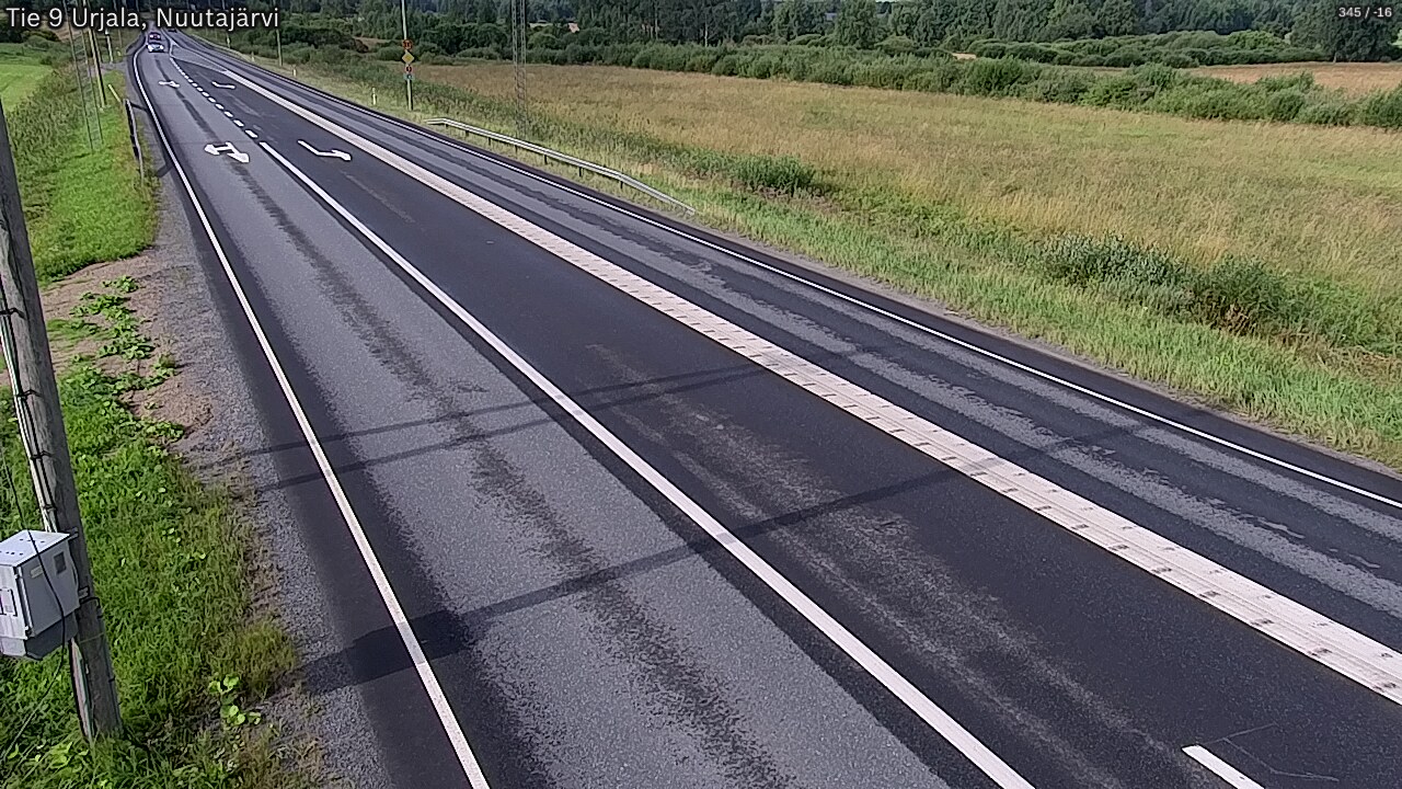 Kelikamerat Kuva Tie 9 Urjala, Nuutajärvi, Urjala, Pirkanmaa