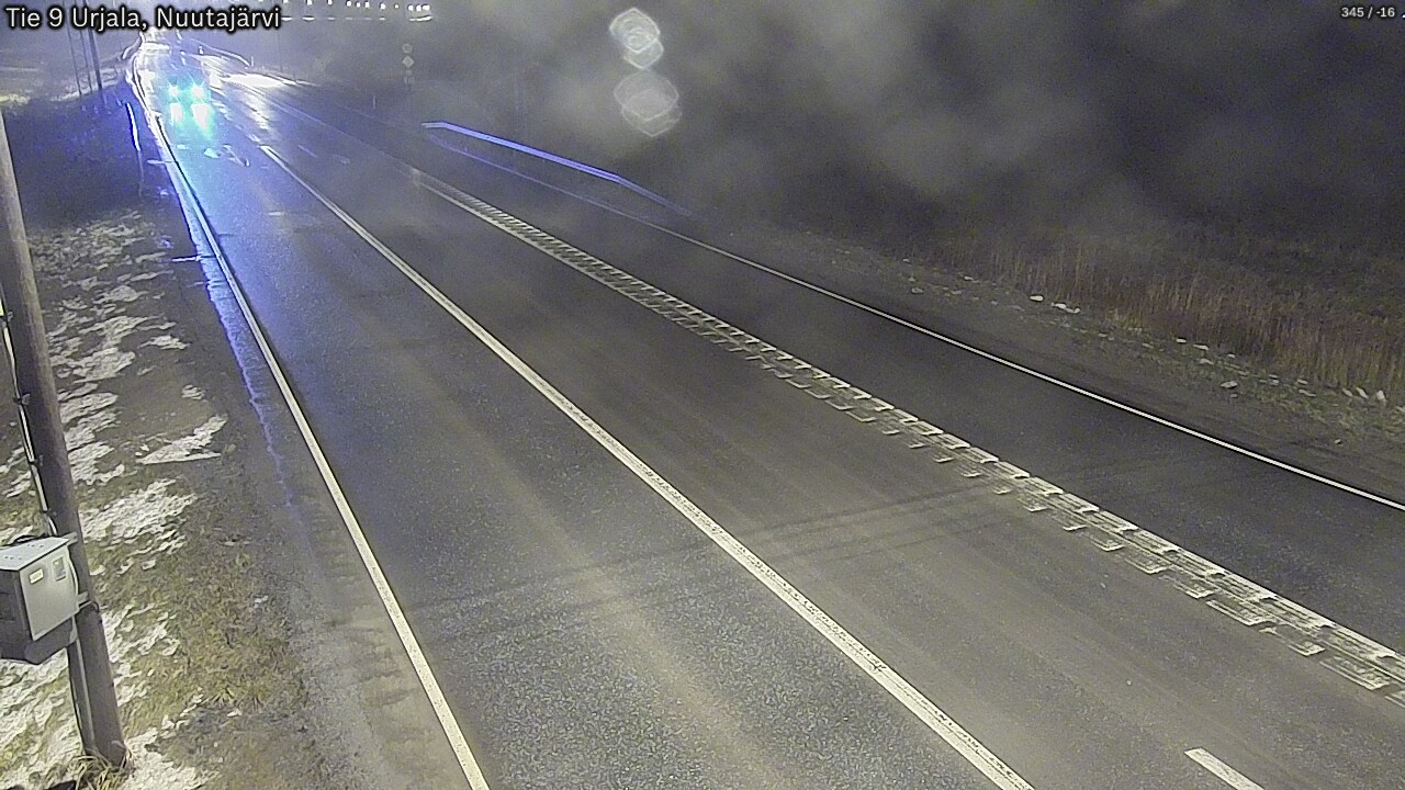 Weather Camera Image Road 9 Urjala, Nuutajärvi, Urjala, Pirkanmaa