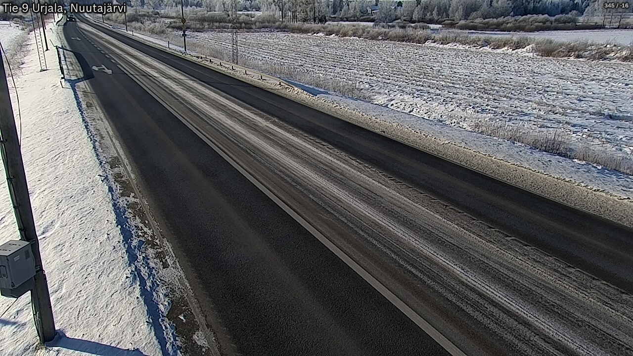 Weather Camera Image Väg 9 Urjala, Notsjö, Urjala, Pirkanmaa