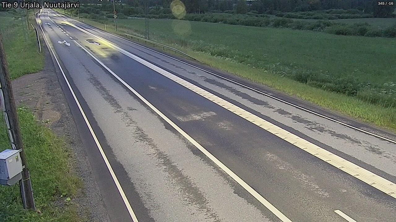 Kelikamerat Kuva Tie 9 Urjala, Nuutajärvi, Urjala, Pirkanmaa