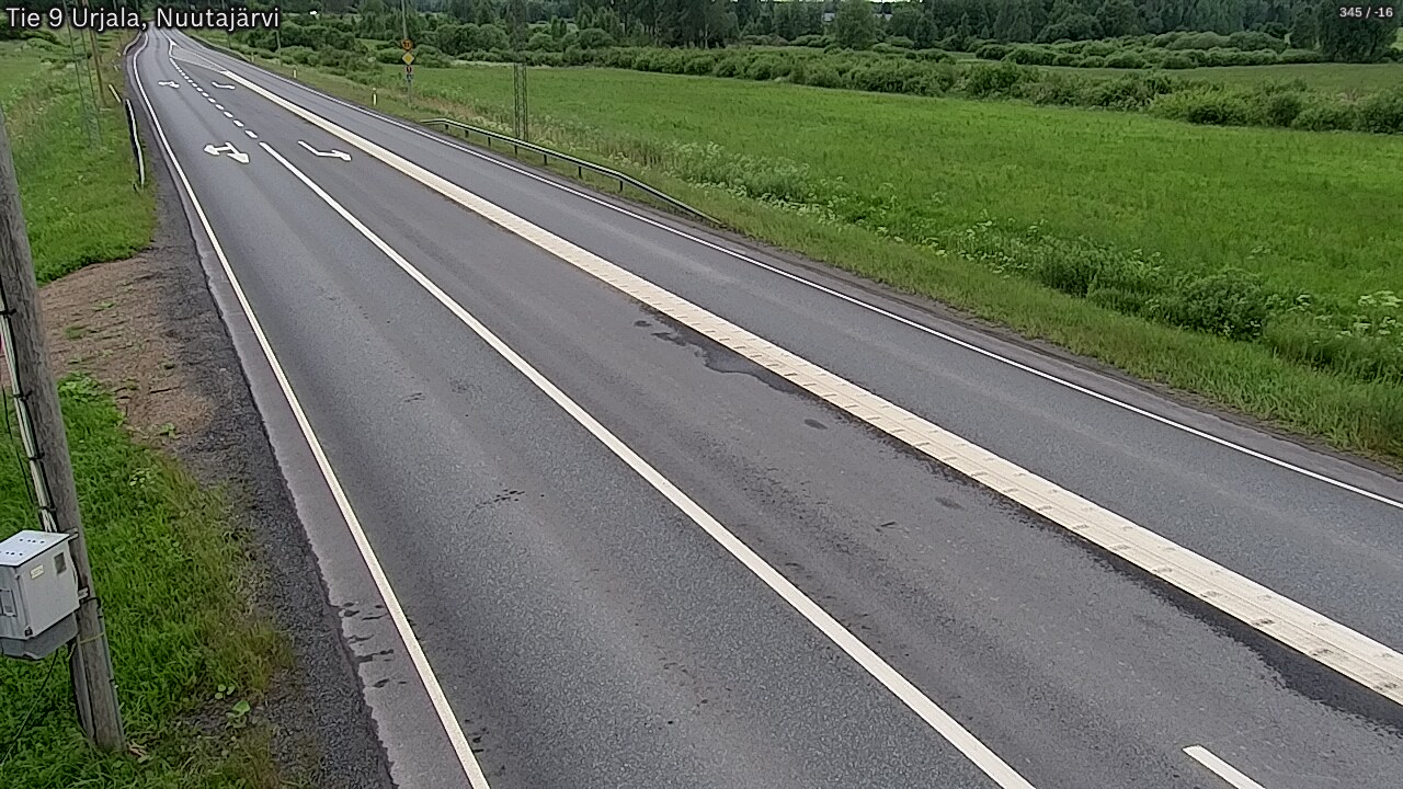 Kelikamerat Kuva Tie 9 Urjala, Nuutajärvi, Urjala, Pirkanmaa