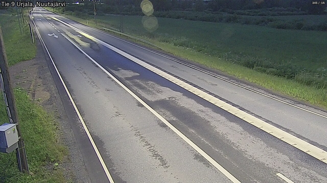 Kelikamerat Kuva Tie 9 Urjala, Nuutajärvi, Urjala, Pirkanmaa
