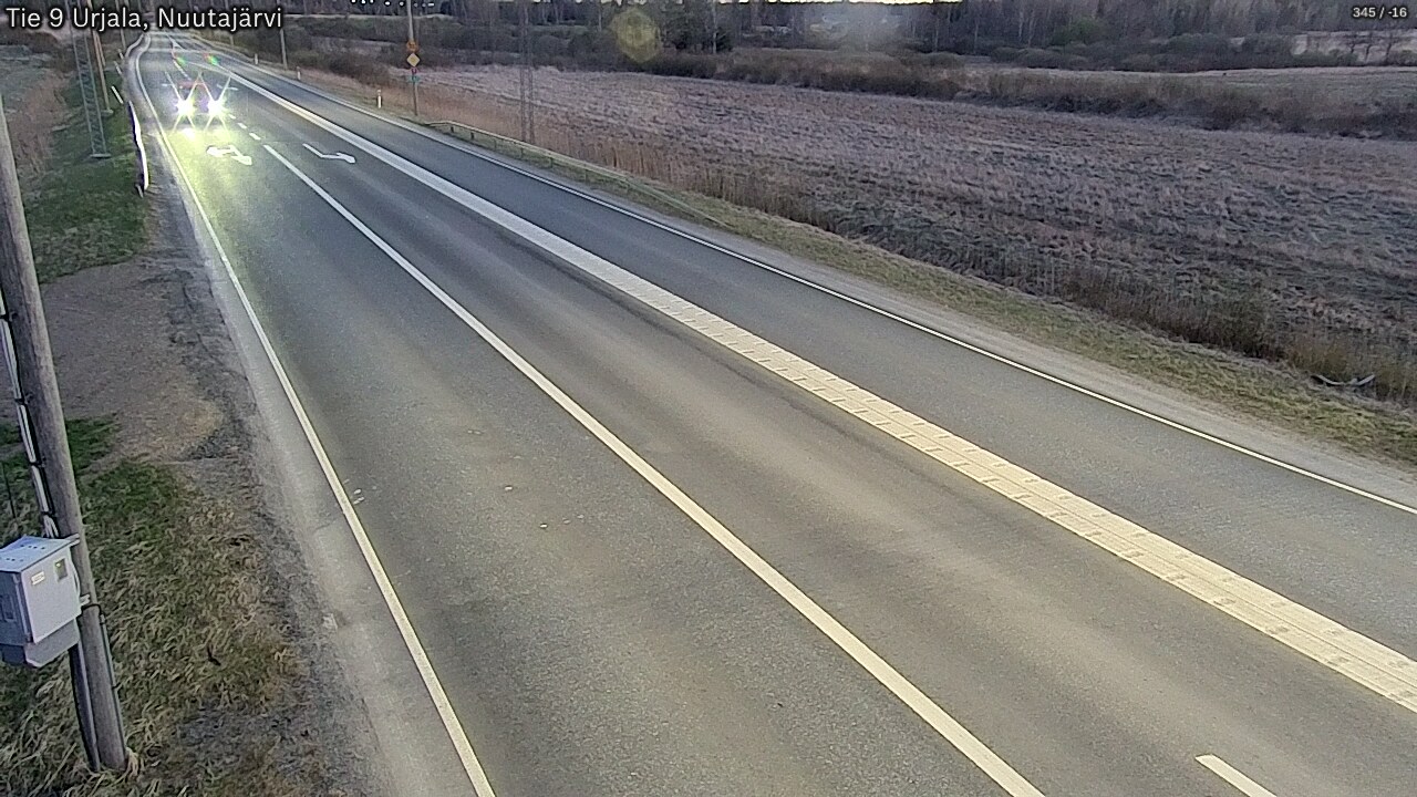 Kelikamerat Kuva Tie 9 Urjala, Nuutajärvi, Urjala, Pirkanmaa