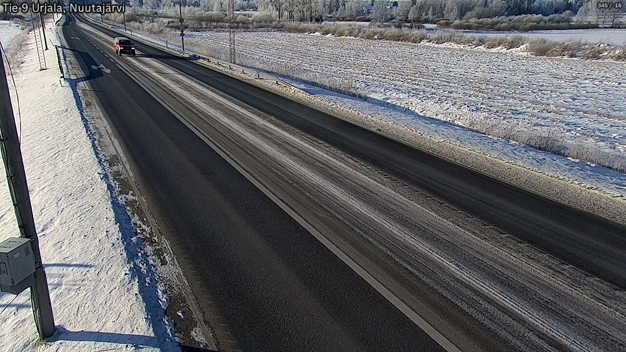 Weather Camera Image Road 9 Urjala, Nuutajärvi, Urjala, Pirkanmaa