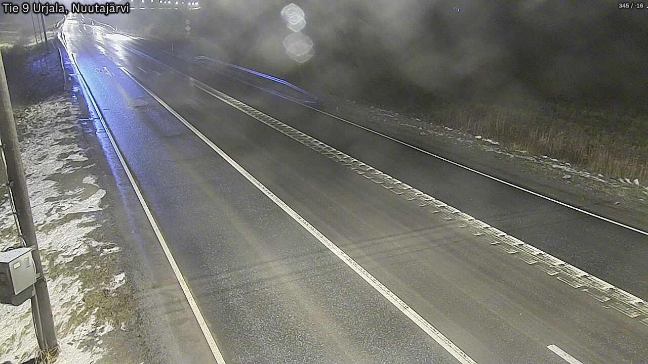 Weather Camera Image Road 9 Urjala, Nuutajärvi, Urjala, Pirkanmaa