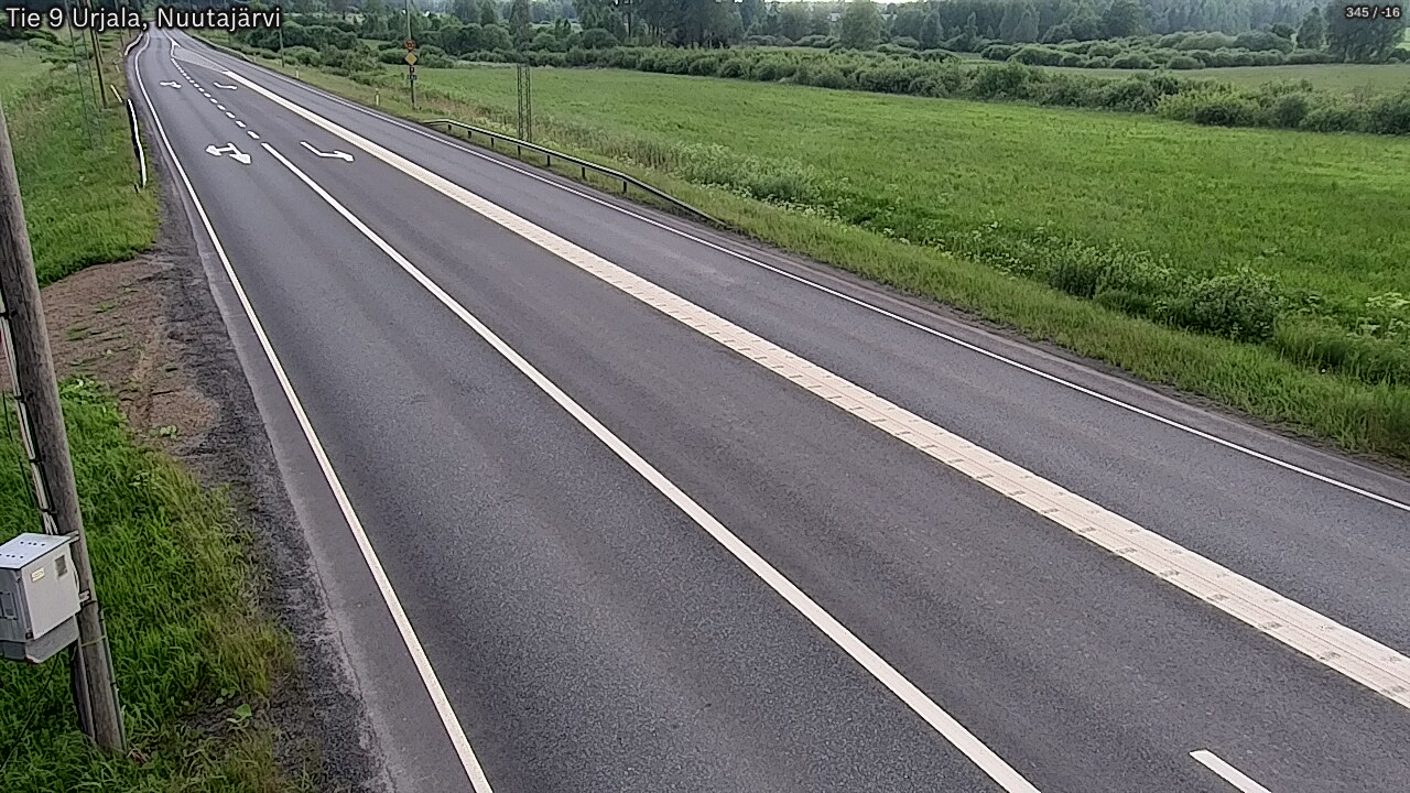 Kelikamerat Kuva Tie 9 Urjala, Nuutajärvi, Urjala, Pirkanmaa