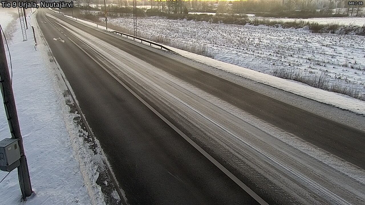 Kelikamerat Kuva Tie 9 Urjala, Nuutajärvi, Urjala, Pirkanmaa