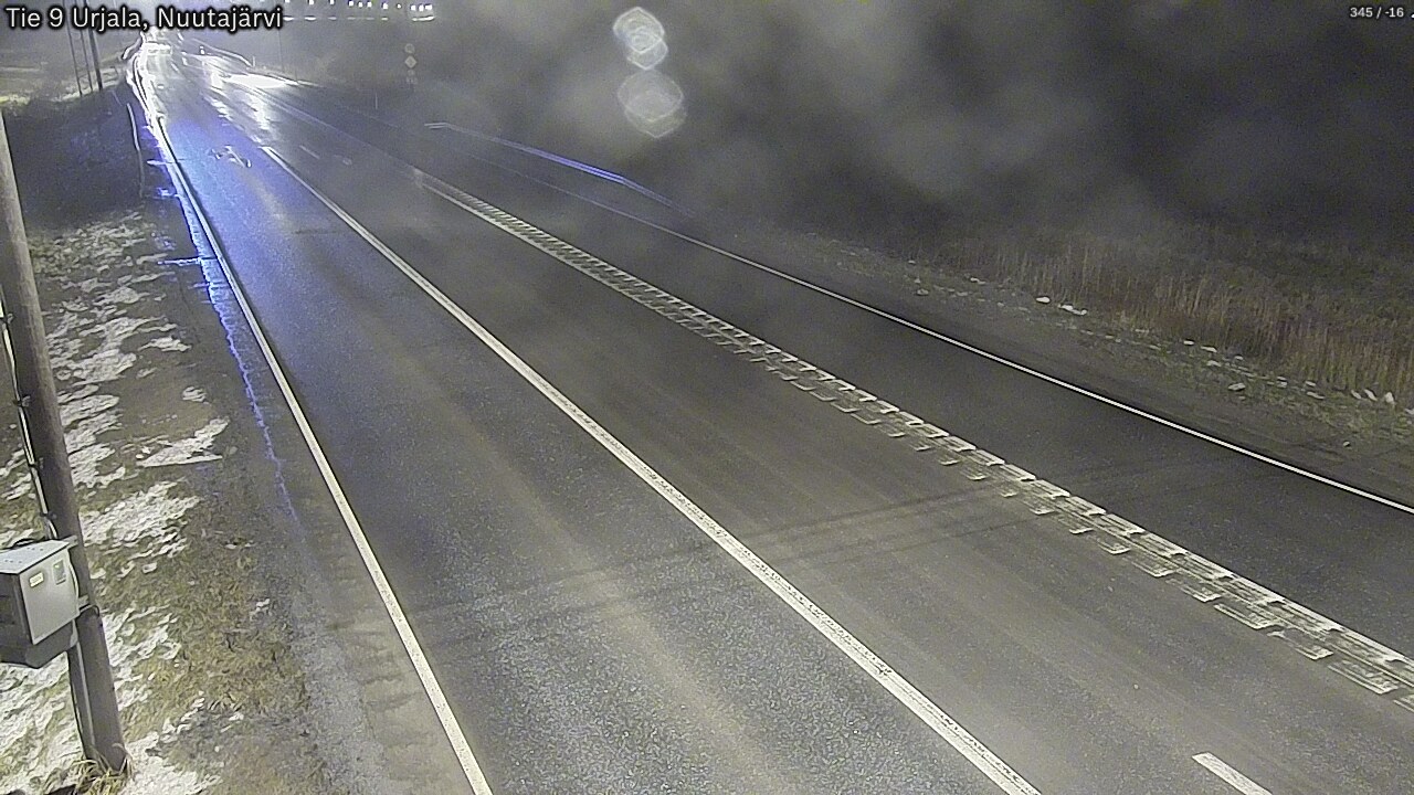 Weather Camera Image Road 9 Urjala, Nuutajärvi, Urjala, Pirkanmaa