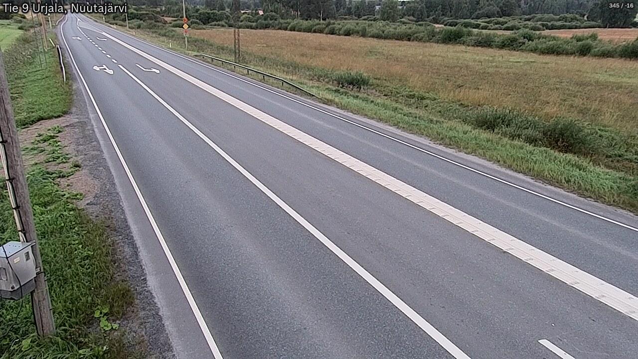Kelikamerat Kuva Tie 9 Urjala, Nuutajärvi, Urjala, Pirkanmaa