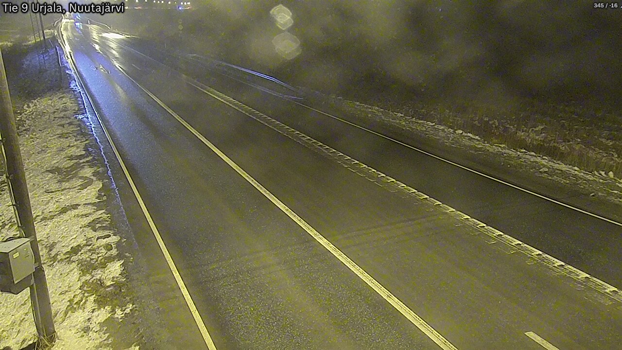 Weather Camera Image Road 9 Urjala, Nuutajärvi, Urjala, Pirkanmaa