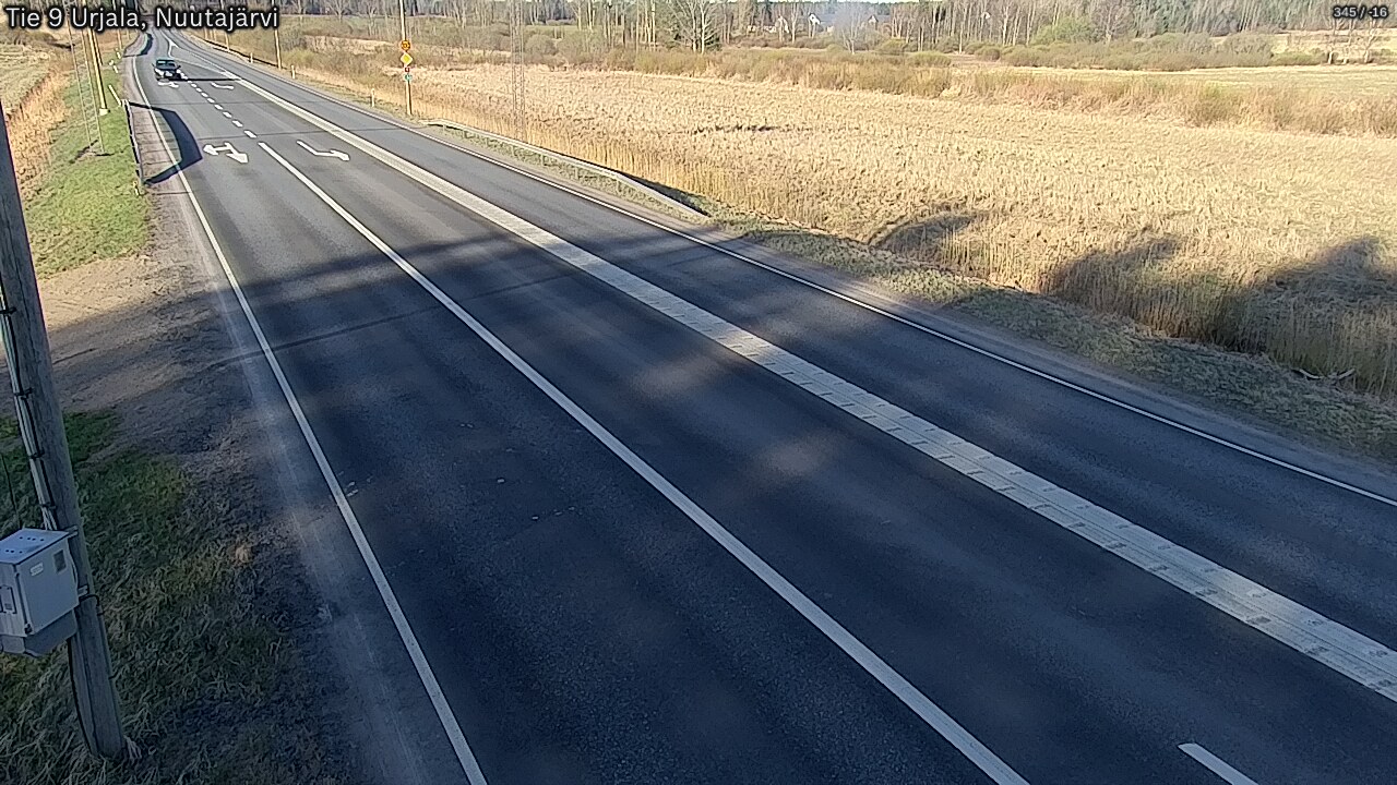 Weather Camera Image Road 9 Urjala, Nuutajärvi, Urjala, Pirkanmaa