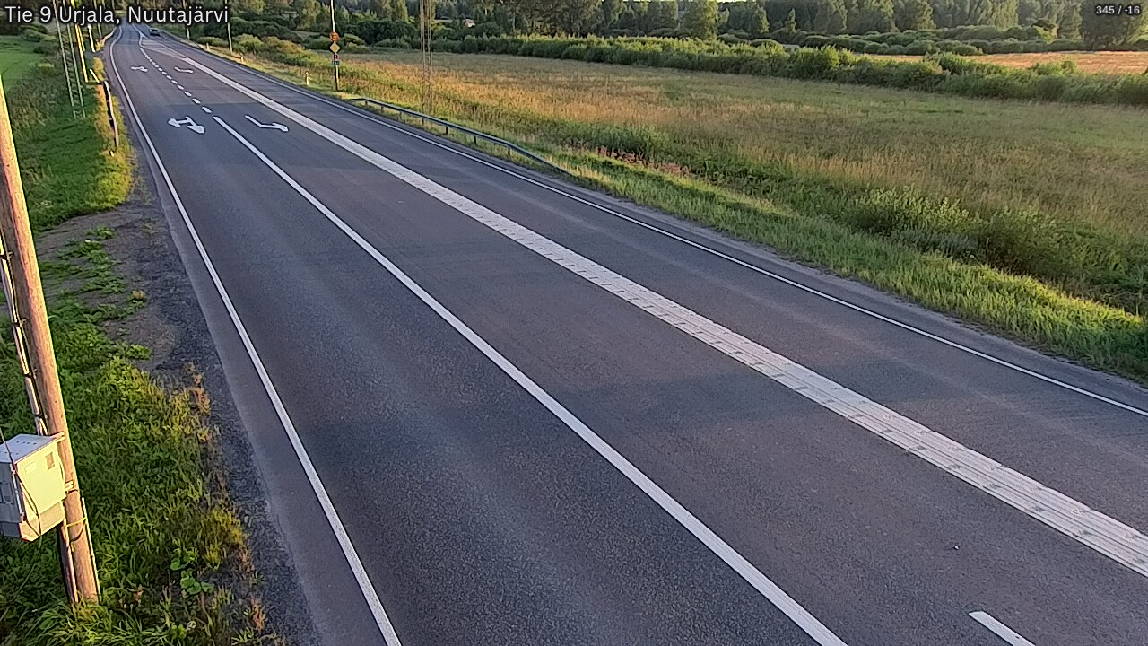 Kelikamerat Kuva Tie 9 Urjala, Nuutajärvi, Urjala, Pirkanmaa
