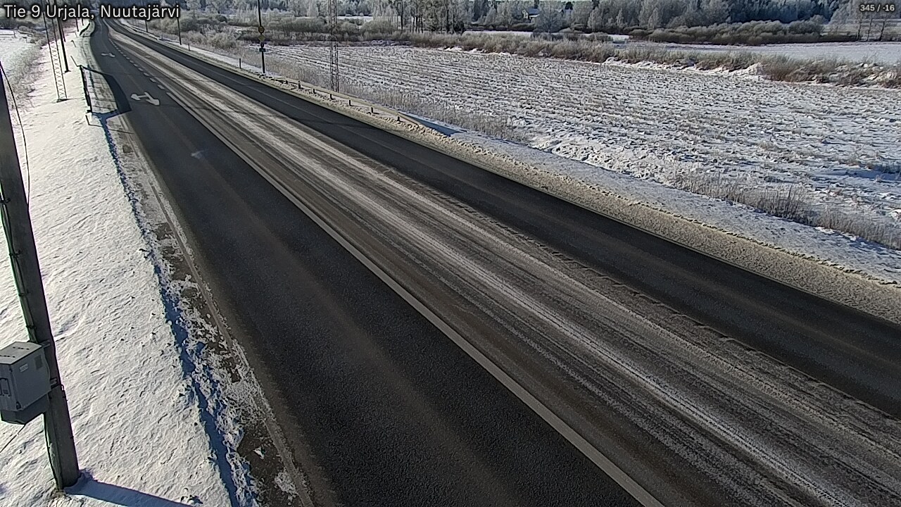 Weather Camera Image Väg 9 Urjala, Notsjö, Urjala, Pirkanmaa