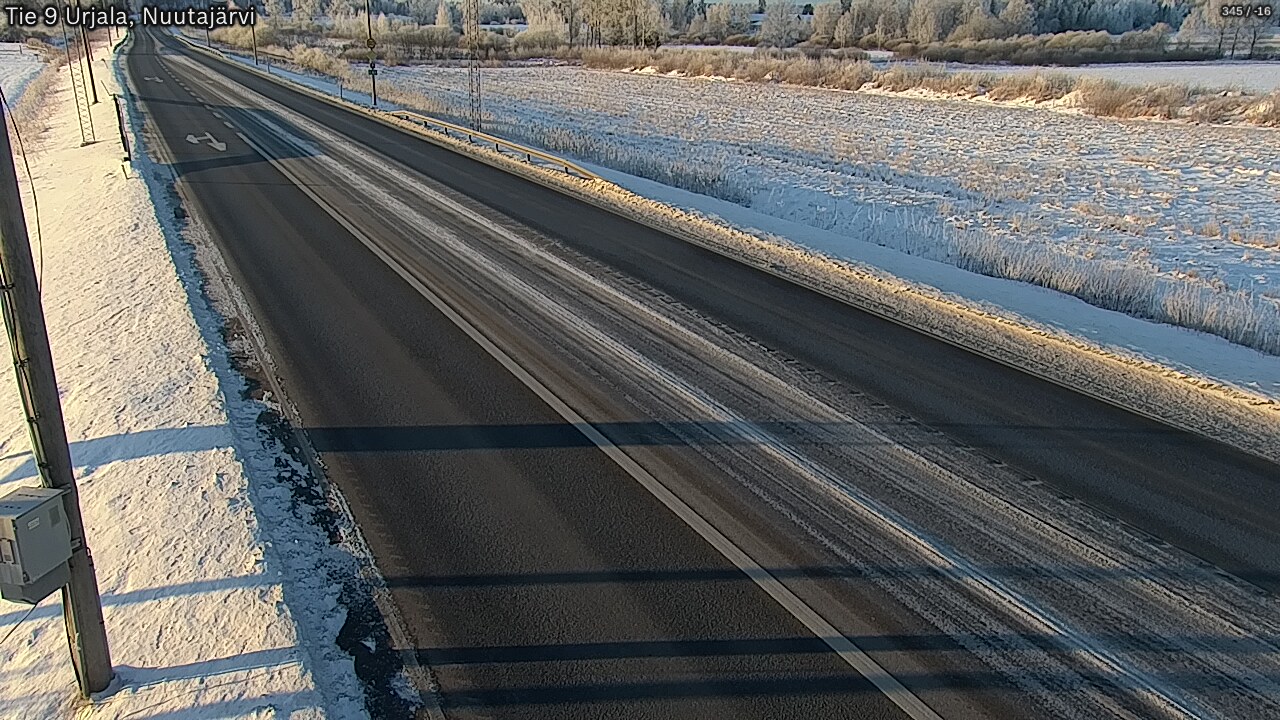 Weather Camera Image Road 9 Urjala, Nuutajärvi, Urjala, Pirkanmaa