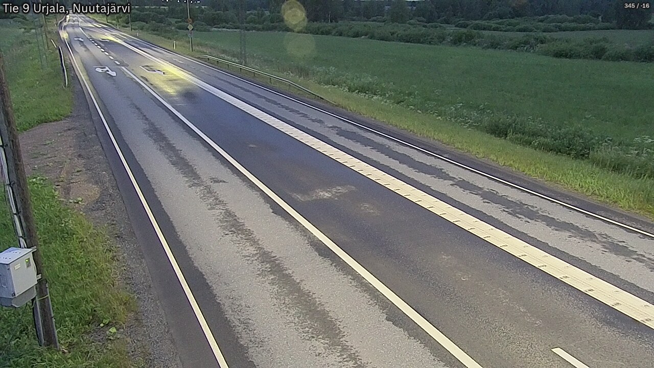 Kelikamerat Kuva Tie 9 Urjala, Nuutajärvi, Urjala, Pirkanmaa